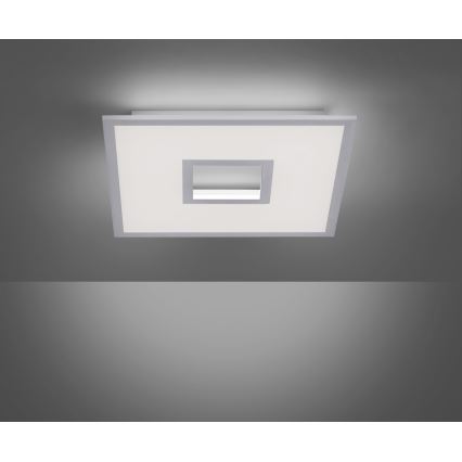 Leuchten Direkt 11645-16 - Himmennettävä LED-RGB-kattovalaisin RECESS LED/22,5W/230V + LED/5W + kauko-ohjaus