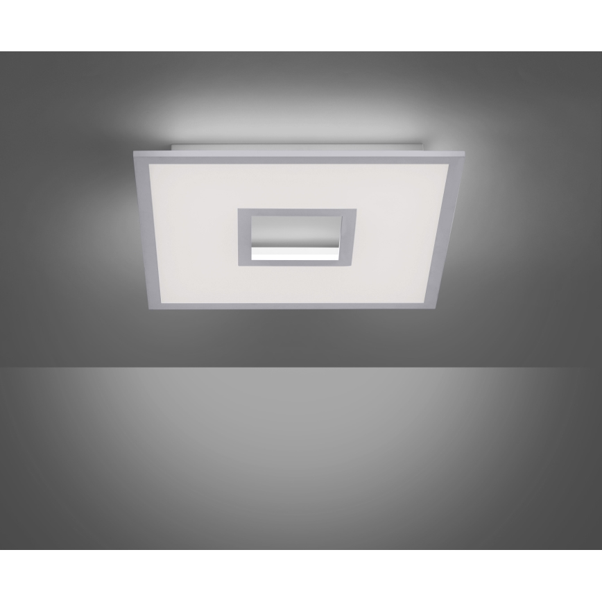 Leuchten Direkt 11645-16 - Himmennettävä LED-RGB-kattovalaisin RECESS LED/22,5W/230V + LED/5W + kauko-ohjaus