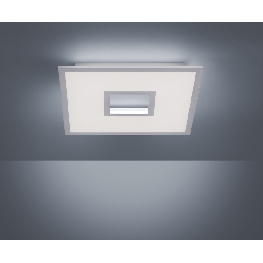 Leuchten Direkt 11645-16 - Himmennettävä LED-RGB-kattovalaisin RECESS LED/22,5W/230V + LED/5W + kauko-ohjaus