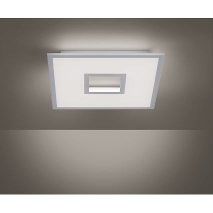Leuchten Direkt 11645-16 - Himmennettävä LED-RGB-kattovalaisin RECESS LED/22,5W/230V + LED/5W + kauko-ohjaus