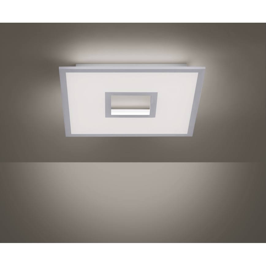 Leuchten Direkt 11645-16 - Himmennettävä LED-RGB-kattovalaisin RECESS LED/22,5W/230V + LED/5W + kauko-ohjaus
