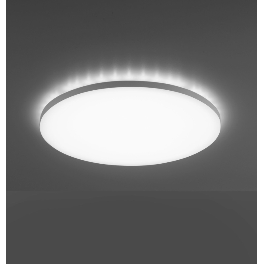 Leuchten Direkt 15602-16 - LED RGBW Himmennettävä kattovalo GUSTAV LED/20,3W/230V + LED/1,8W 2700-5000K + kaukosäädin