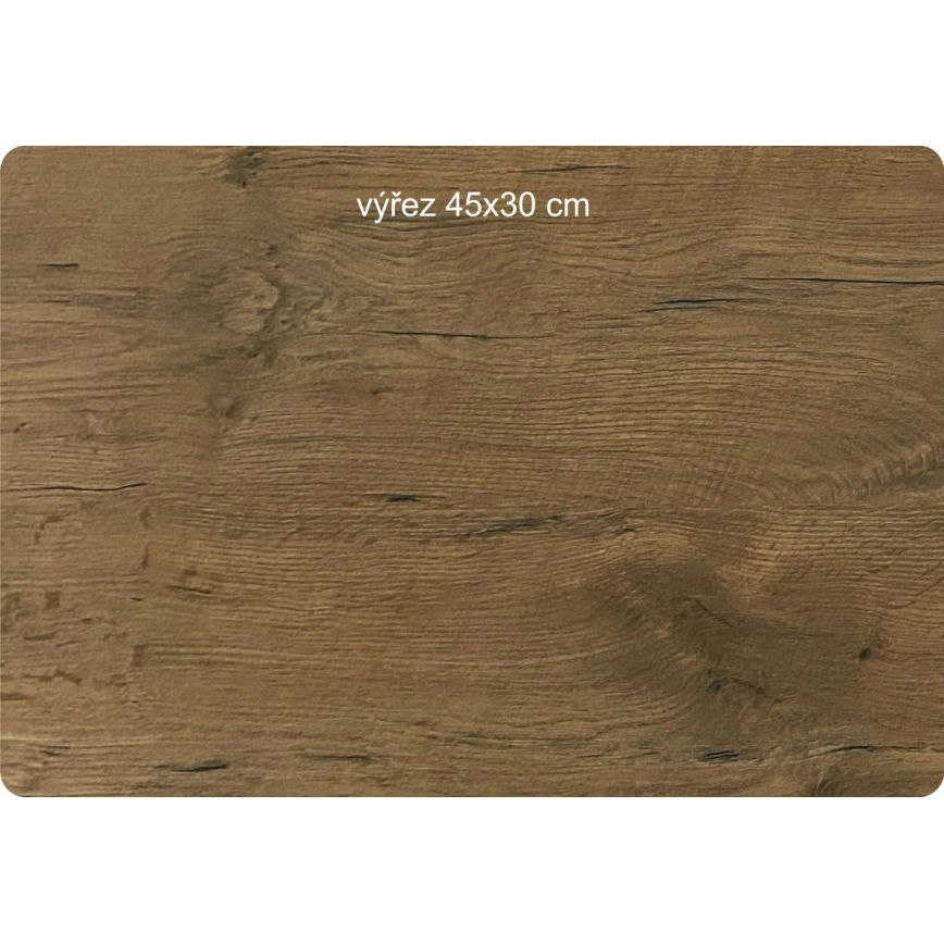 Li-Go 23676/DUB5 - Puinen seinäkello 1xAA Ø 32 cm tammi/Vuoret