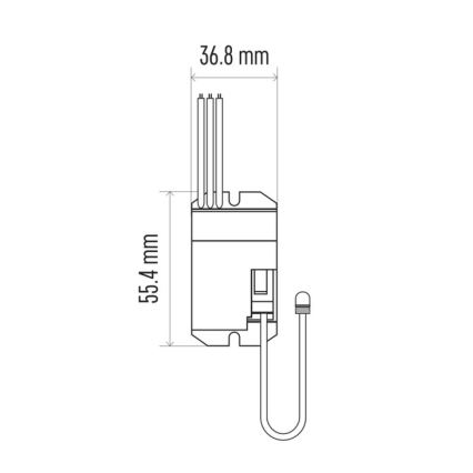 Liike infra sensori PIR B 800W/230V
