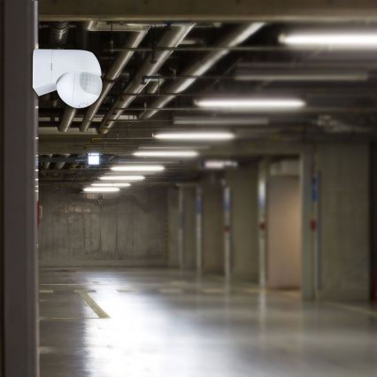 Liiketunnistin PIR 180° 800W/230V IP44 valkoinen