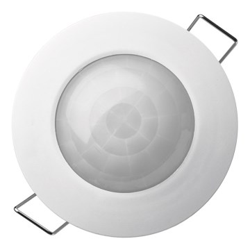 Liiketunnistin upotettu PIR B 360° 1200W/230V valkoinen