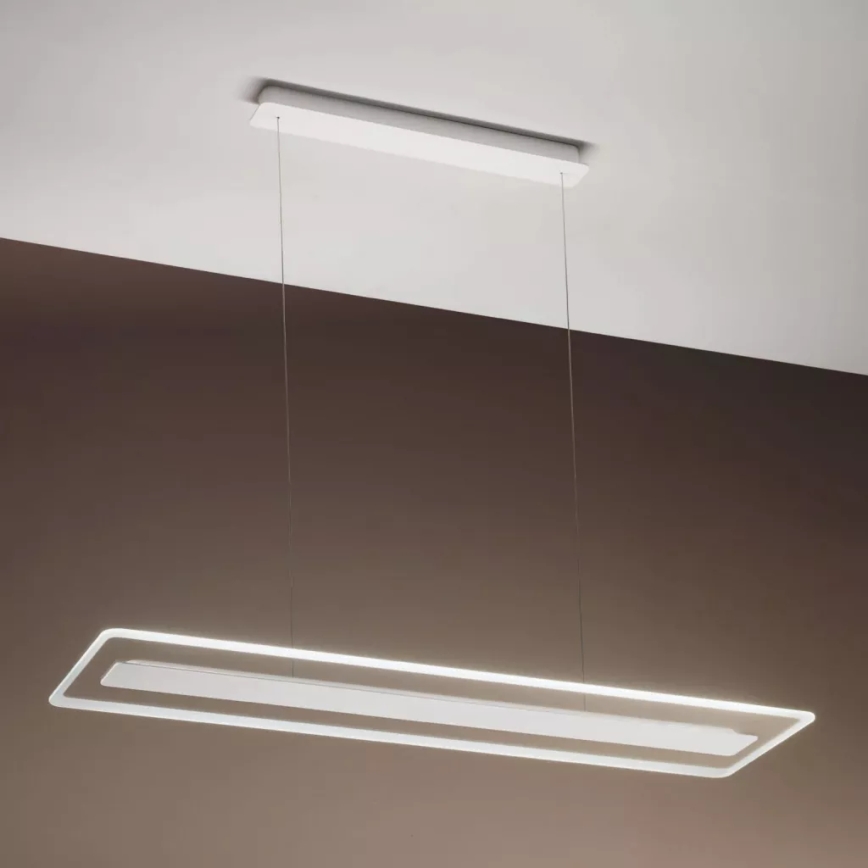Linea Valaistus 8936 - LED-kattokruunu johdossa ANTILE LED/45W/230V CRI 90 valkoinen