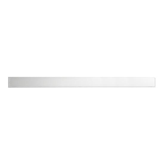 Lineaarinen viemärikouru 99,5x2,3 cm, ruostumaton teräs/hopea