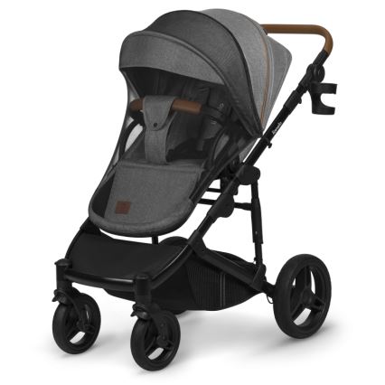 Lionelo - 2-in-1 yhdistelmävaunut MARI TOUR Grey Stone