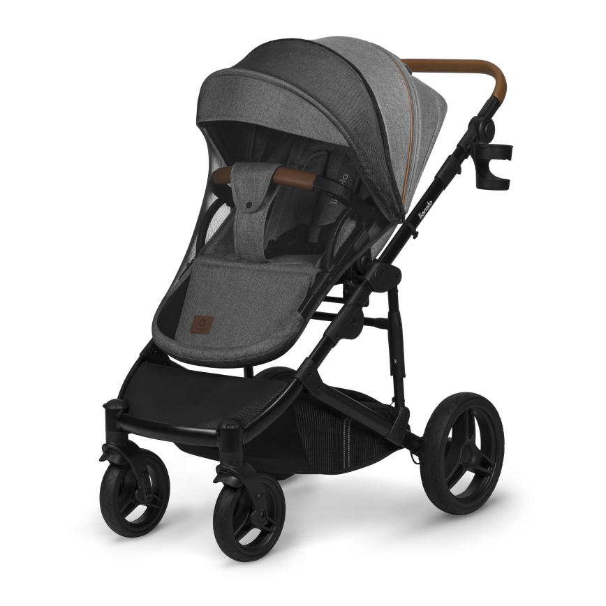 Lionelo - 2-in-1 yhdistelmävaunut MARI TOUR Grey Stone