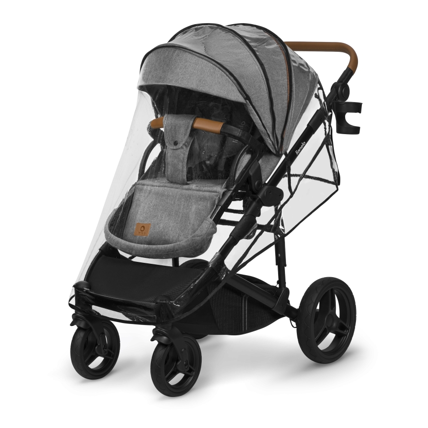 Lionelo - 2-in-1 yhdistelmävaunut MARI TOUR Grey Stone