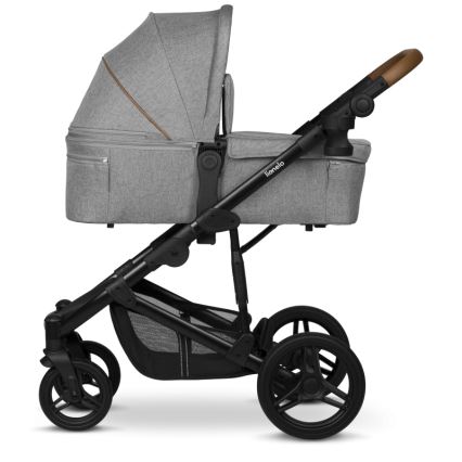 Lionelo - 2-in-1 yhdistelmävaunut MARI TOUR Grey Stone