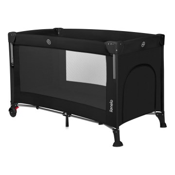 Lionelo - 3-in-1-matkasänky ELLEN Black Carbon