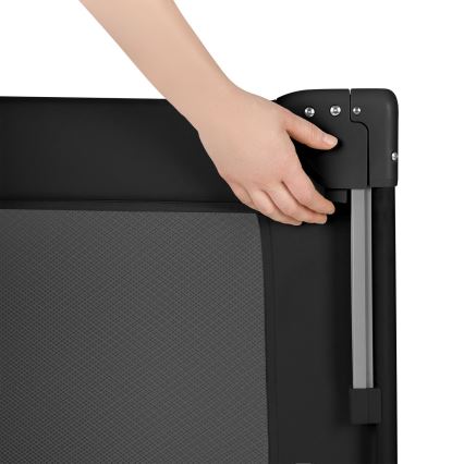 Lionelo - 3-in-1-matkasänky ELLEN Black Carbon