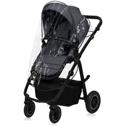Lionelo - 3-in-1 yhdistelmävaunut AMBER PLUS, grafiitinharmaa