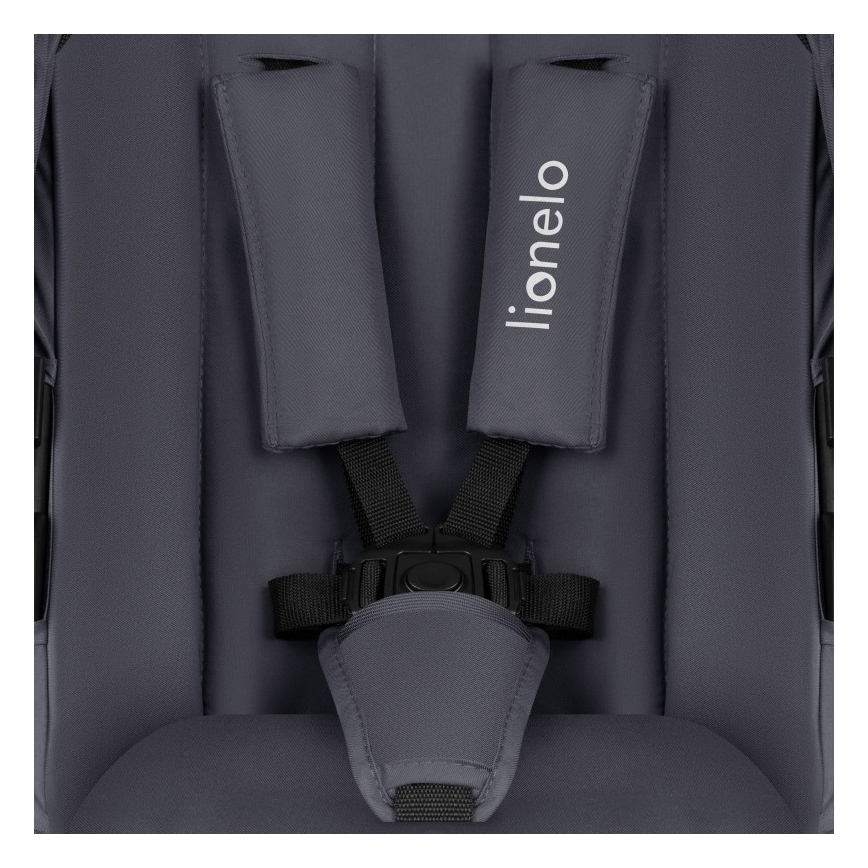 Lionelo - 3-in-1 yhdistelmävaunut AMBER PLUS, grafiitinharmaa
