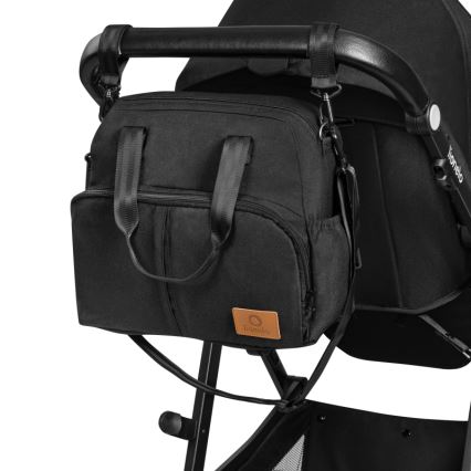 Lionelo - 3-in-1 yhdistelmävaunut BIANKA Black Onyx