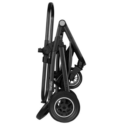 Lionelo - 3-in-1 yhdistelmävaunut BIANKA Black Onyx