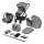 Lionelo - 3-in-1 yhdistelmävaunut BIANKA Grey Stone