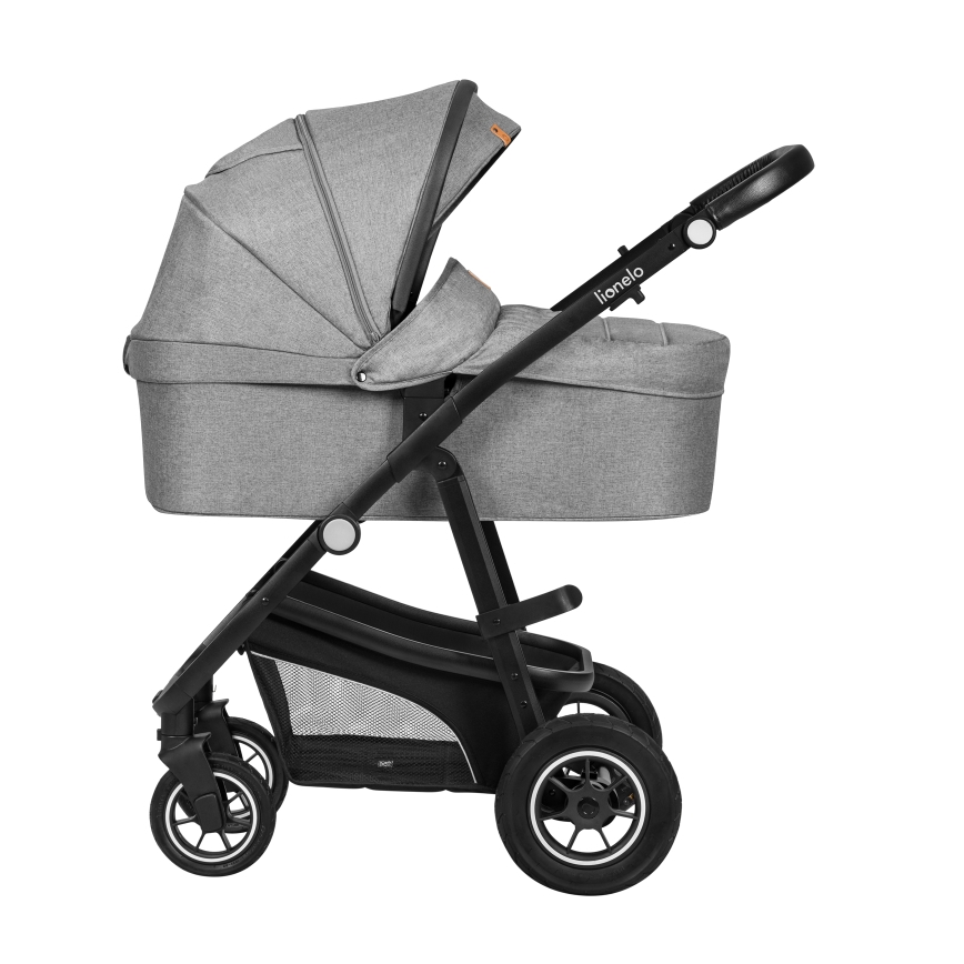 Lionelo - 3-in-1 yhdistelmävaunut BIANKA Grey Stone