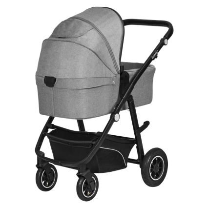 Lionelo - 3-in-1 yhdistelmävaunut BIANKA Grey Stone