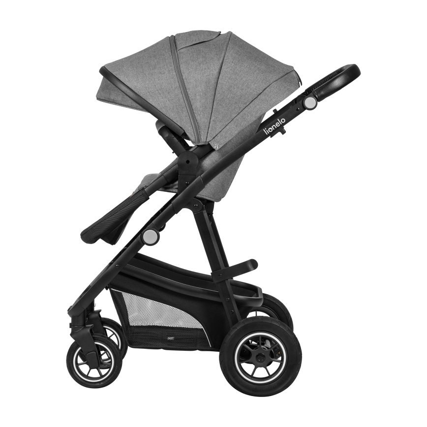 Lionelo - 3-in-1 yhdistelmävaunut BIANKA Grey Stone