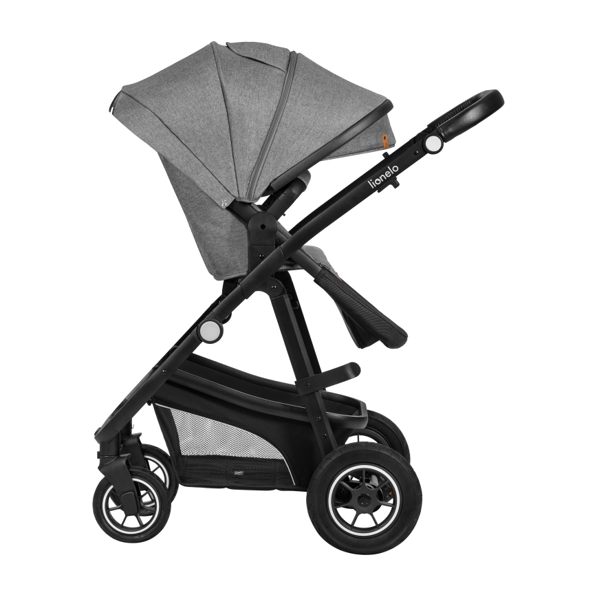Lionelo - 3-in-1 yhdistelmävaunut BIANKA Grey Stone