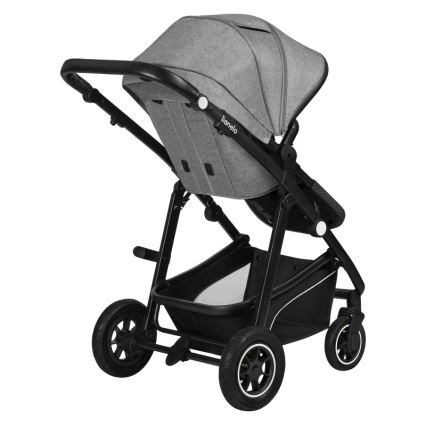 Lionelo - 3-in-1 yhdistelmävaunut BIANKA Grey Stone