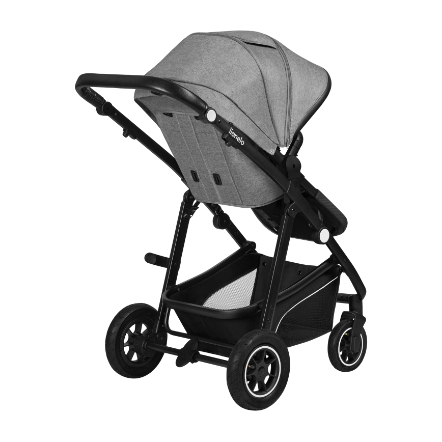 Lionelo - 3-in-1 yhdistelmävaunut BIANKA Grey Stone