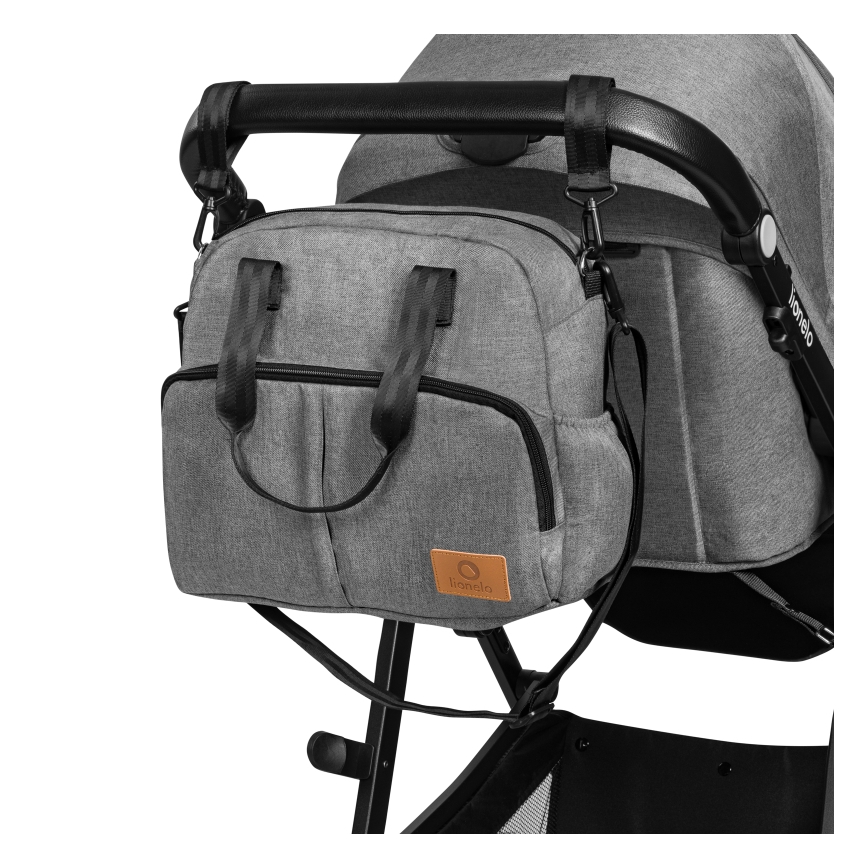 Lionelo - 3-in-1 yhdistelmävaunut BIANKA Grey Stone