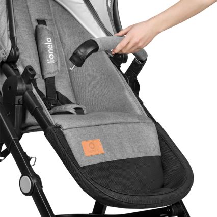 Lionelo - 3-in-1 yhdistelmävaunut BIANKA Grey Stone