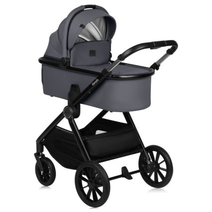 Lionelo - 3-in-1 yhdistelmävaunut LAYLA, kiviharmaa