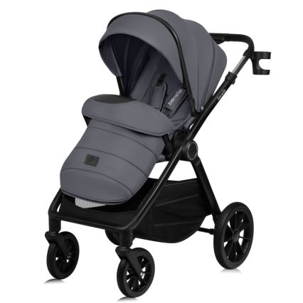 Lionelo - 3-in-1 yhdistelmävaunut LAYLA, kiviharmaa
