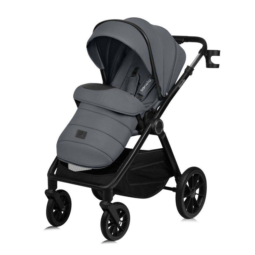 Lionelo - 3-in-1 yhdistelmävaunut LAYLA, kiviharmaa