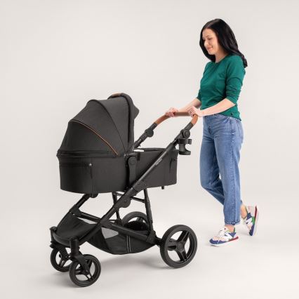 Lionelo - 3-in-1 yhdistelmävaunut MARI TOUR Black Onyx
