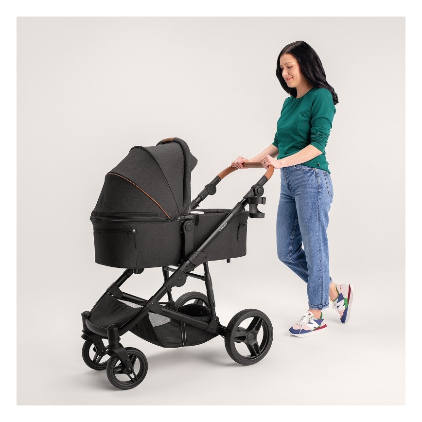 Lionelo - 3-in-1 yhdistelmävaunut MARI TOUR Black Onyx