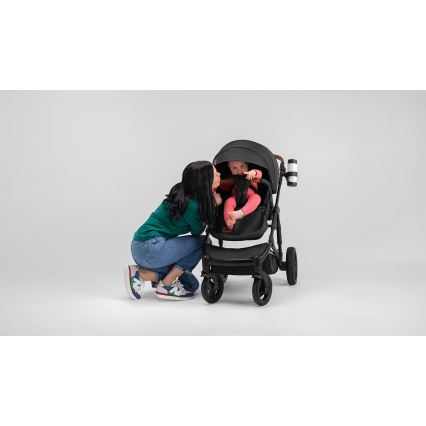 Lionelo - 3-in-1 yhdistelmävaunut MARI TOUR Black Onyx