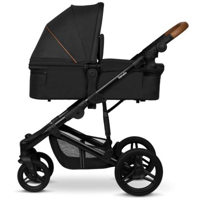 Lionelo - 3-in-1 yhdistelmävaunut MARI TOUR Black Onyx