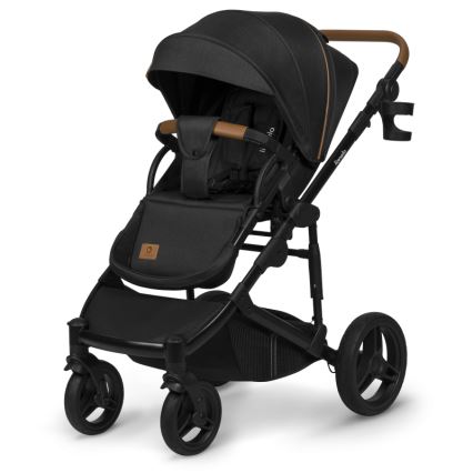 Lionelo - 3-in-1 yhdistelmävaunut MARI TOUR Black Onyx