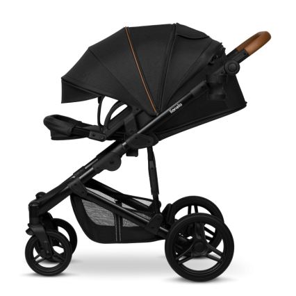 Lionelo - 3-in-1 yhdistelmävaunut MARI TOUR Black Onyx
