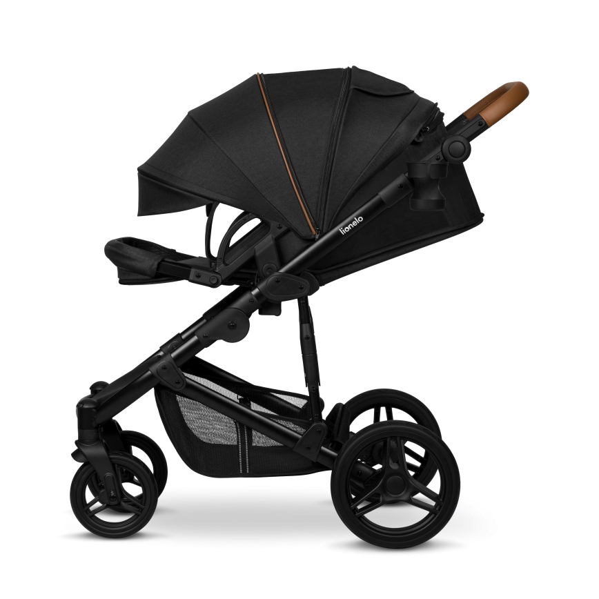 Lionelo - 3-in-1 yhdistelmävaunut MARI TOUR Black Onyx