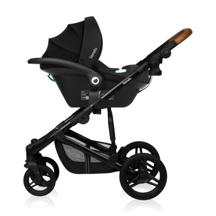 Lionelo - 3-in-1 yhdistelmävaunut MARI TOUR Black Onyx