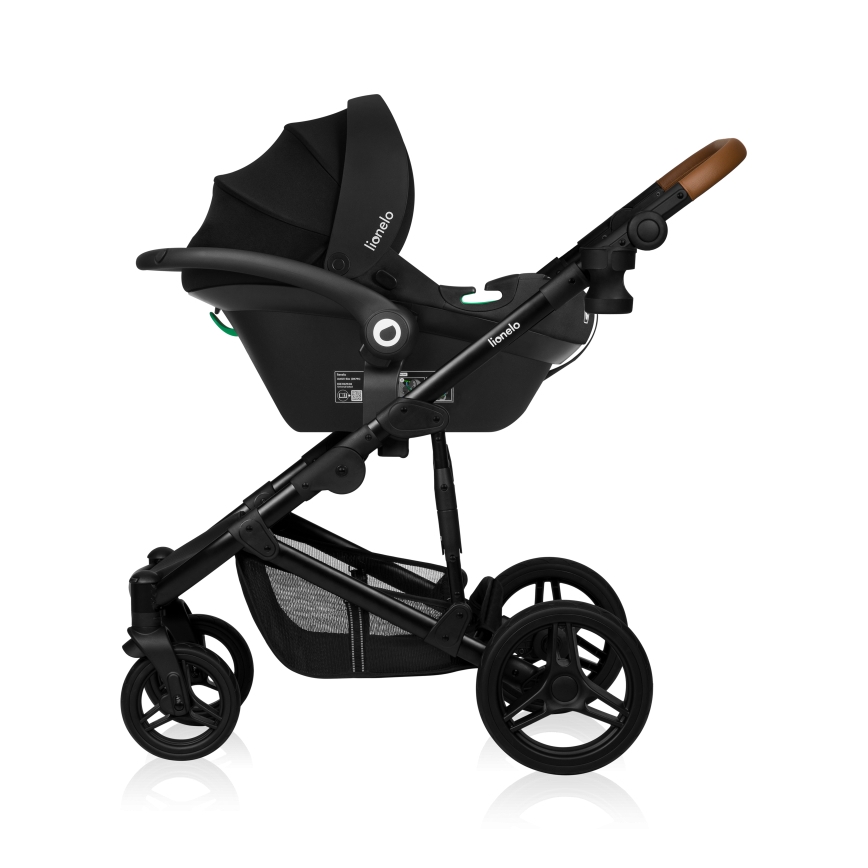 Lionelo - 3-in-1 yhdistelmävaunut MARI TOUR Black Onyx
