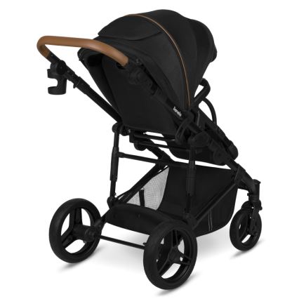 Lionelo - 3-in-1 yhdistelmävaunut MARI TOUR Black Onyx