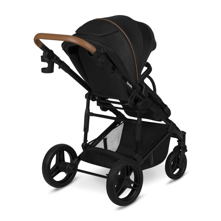Lionelo - 3-in-1 yhdistelmävaunut MARI TOUR Black Onyx