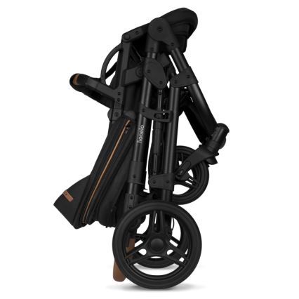 Lionelo - 3-in-1 yhdistelmävaunut MARI TOUR Black Onyx
