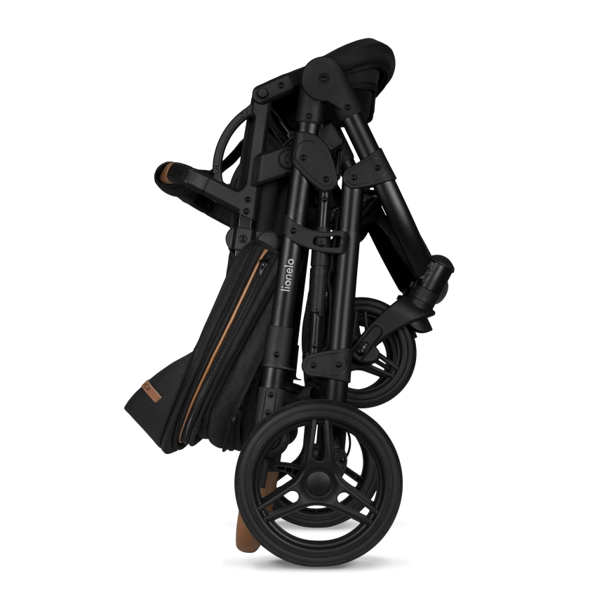 Lionelo - 3-in-1 yhdistelmävaunut MARI TOUR Black Onyx