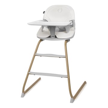 Lionelo - 4-in-1 lasten ruokatuoli DALIA SET, kivenharmaa/luonnonväri
