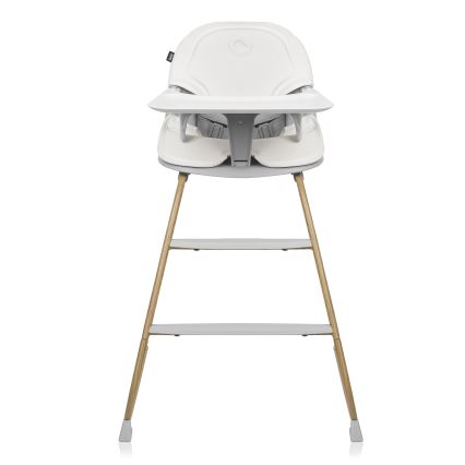 Lionelo - 4-in-1 lasten ruokatuoli DALIA SET, kivenharmaa/luonnonväri