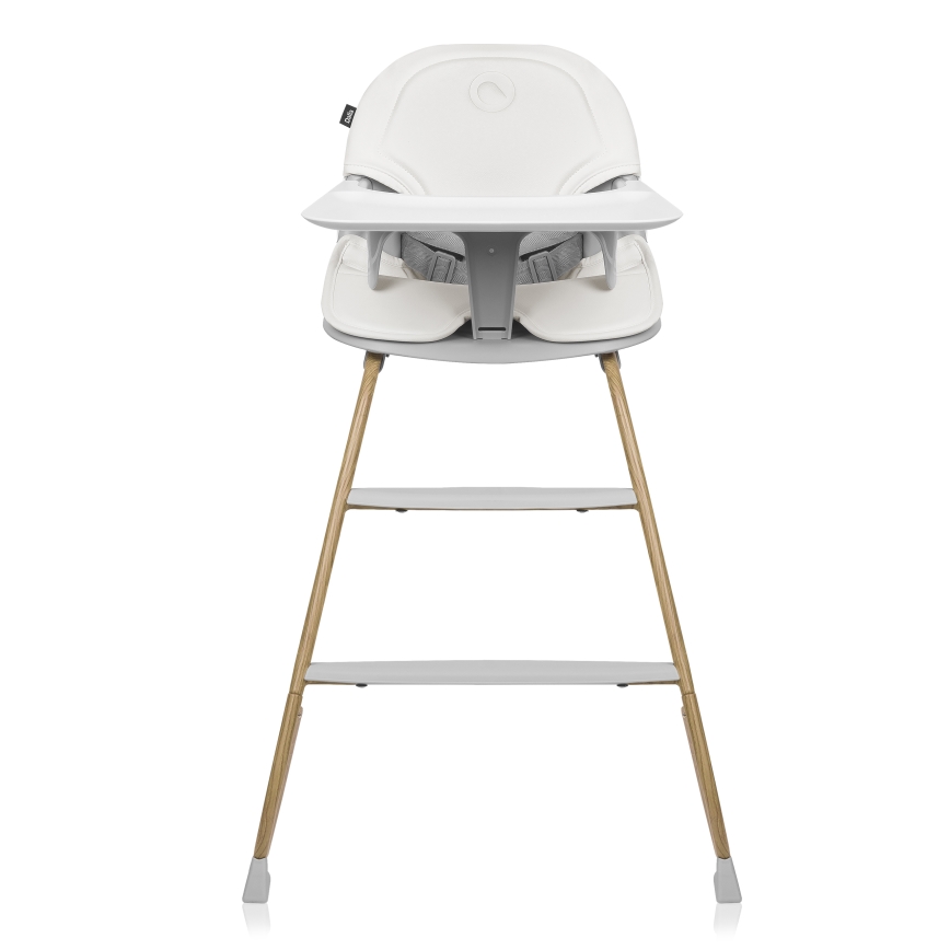 Lionelo - 4-in-1 lasten ruokatuoli DALIA SET, kivenharmaa/luonnonväri